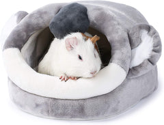 Hedgehog Bed and Accessories: Warm Sleeping Bag and Cage Supplies