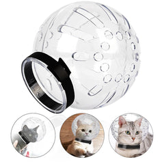 Breathable Cat Muzzle and Grooming Mask - Anti-Bite Protective Hood for Bathing and Grooming Small Pets