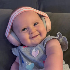 Professional Baby Ear Protection: Elastic Noise Reduction Earmuffs for Infants and Toddlers to Prevent Hearing Damage and Enhance Sleep Quality