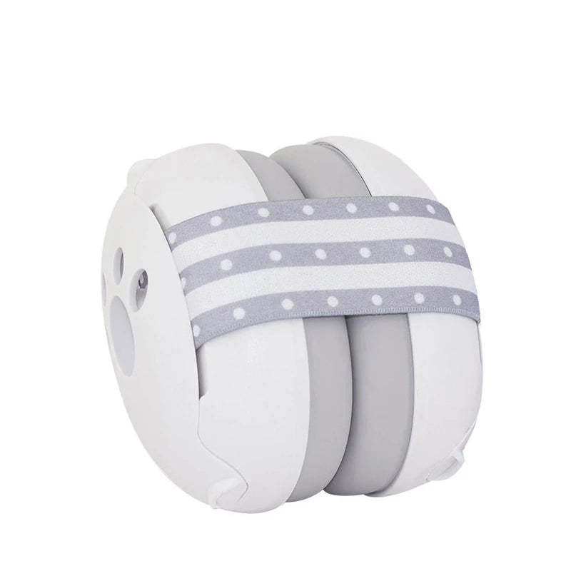 Professional Baby Ear Protection: Elastic Noise Reduction Earmuffs for Infants and Toddlers to Prevent Hearing Damage and Enhance Sleep Quality