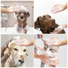 Soft Silicone Dog Washer and  Brush