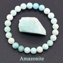 Natural Stone Bead Bracelet