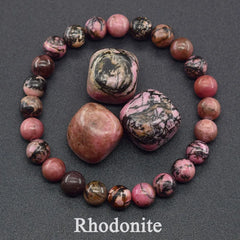 Natural Stone Bead Bracelet