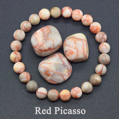 Natural Stone Bead Bracelet