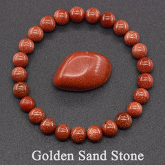 Natural Stone Bead Bracelet