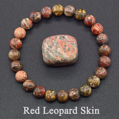 Natural Stone Bead Bracelet