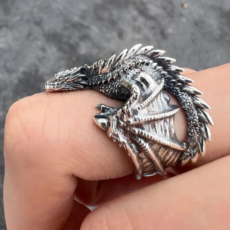 Vintage Dragon Rings