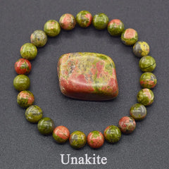 Natural Stone Bead Bracelet