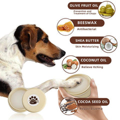 Pet Paw Cleaner and Moisturizing Balm for Dogs and Cats (5 Oz) - No-Rinse Foot Care Solution for Dry, Cracked Paws and Noses