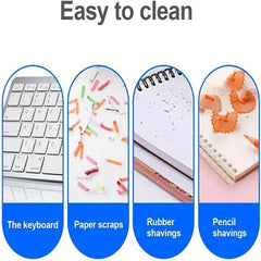 1Pc Wireless Handheld Vacuum Cleaner Household Portable Desktop Rubber Crumbs Wireless Mini Vacuum Cleaner