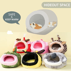 Hedgehog Bed and Accessories: Warm Sleeping Bag and Cage Supplies