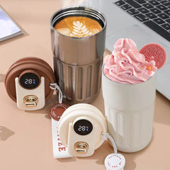 Premium Smart Thermos Bottle with LED Temperature Display - 316 Stainless Steel Portable Vacuum Tumbler Mug