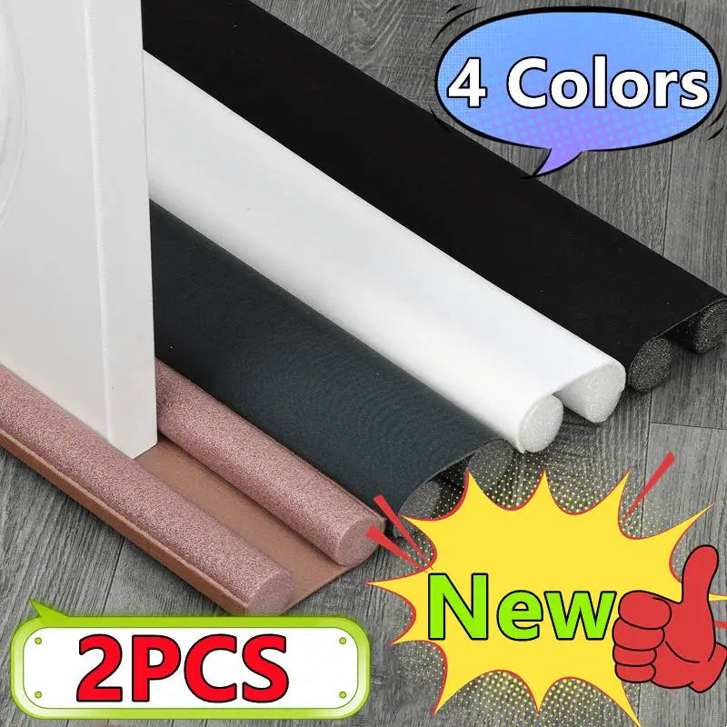 2/1PC Flexible under Door Draft Stopper Door Bottom Seal Strip Weather Strip Thicker Anti-Cold Gap Blocker Sealing Weather Strip