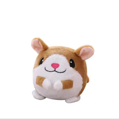 Interactive Electric Plush Cat Toy - Automatic Self-Moving Bouncing Toy for Indoor Play