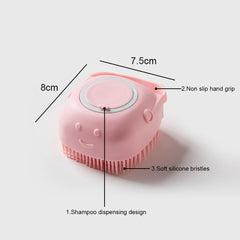 Soft Silicone Dog Washer and  Brush