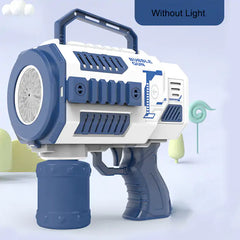 Rocket Launcher Lighted Bubble Gun